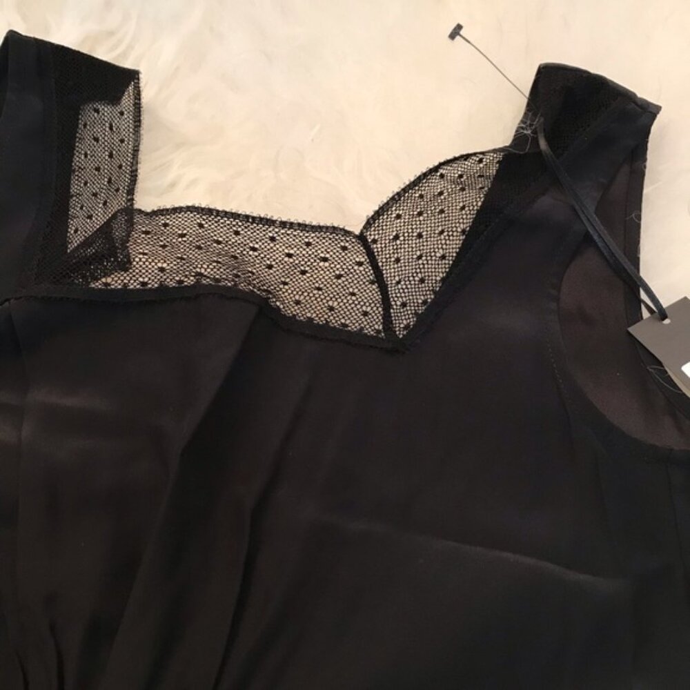 JENNI KAYNE Silk Square Neckline Top 1250 - Picture 7 of 7